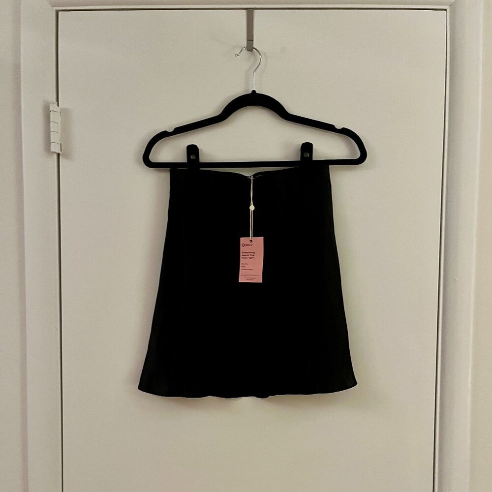 Quince Washable Silk Mini Skirt